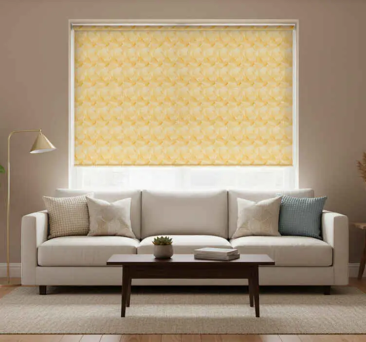 Rullgardin modern guldfolie våg illusion Nyhet