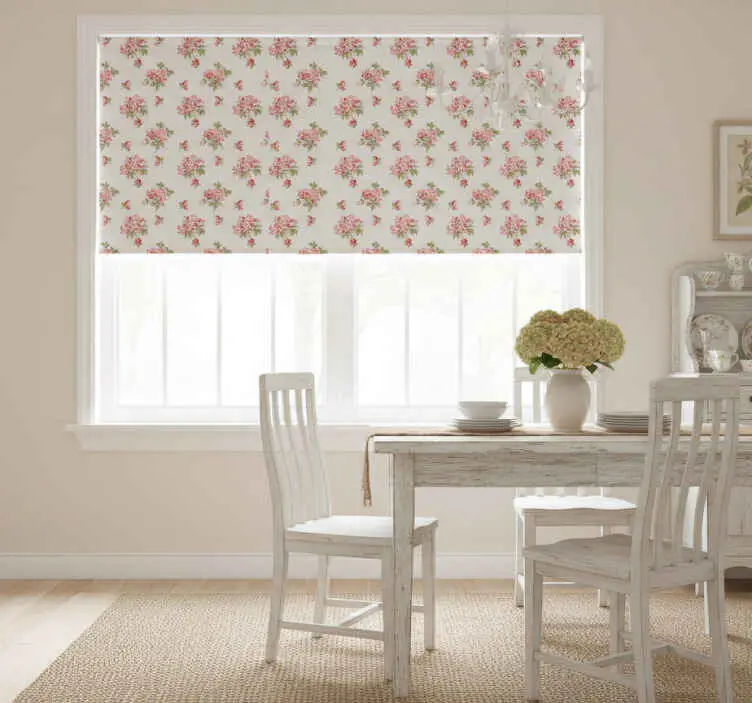 Populär Rullgardin för matsal minimalistiskt shabby chic mönster