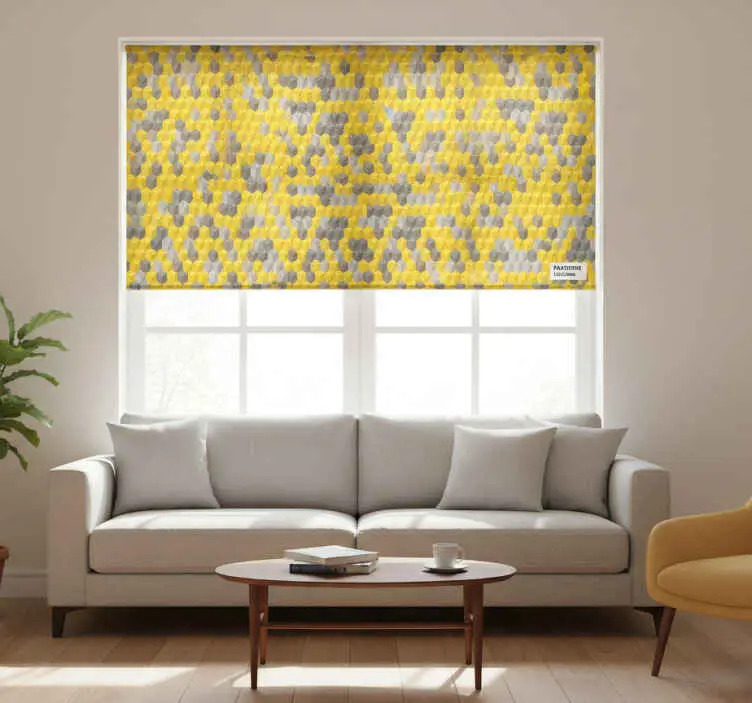 Rullgardin modern pantone byggklossar Extra rabatt