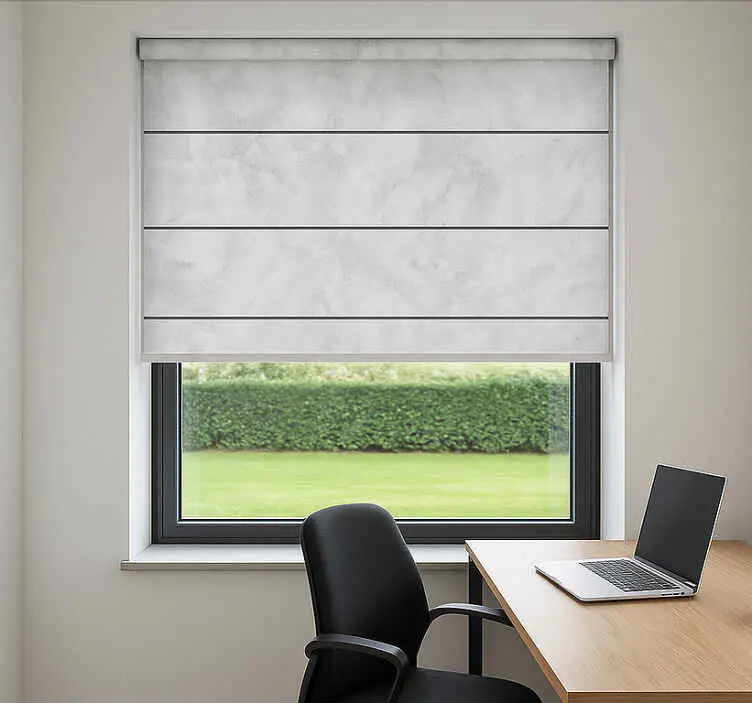 Rullgardin kontor marmle design Fynd