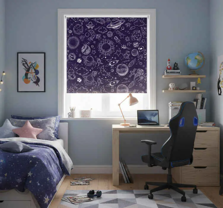 Rullgardin tonåringar planet doodle Populärt val