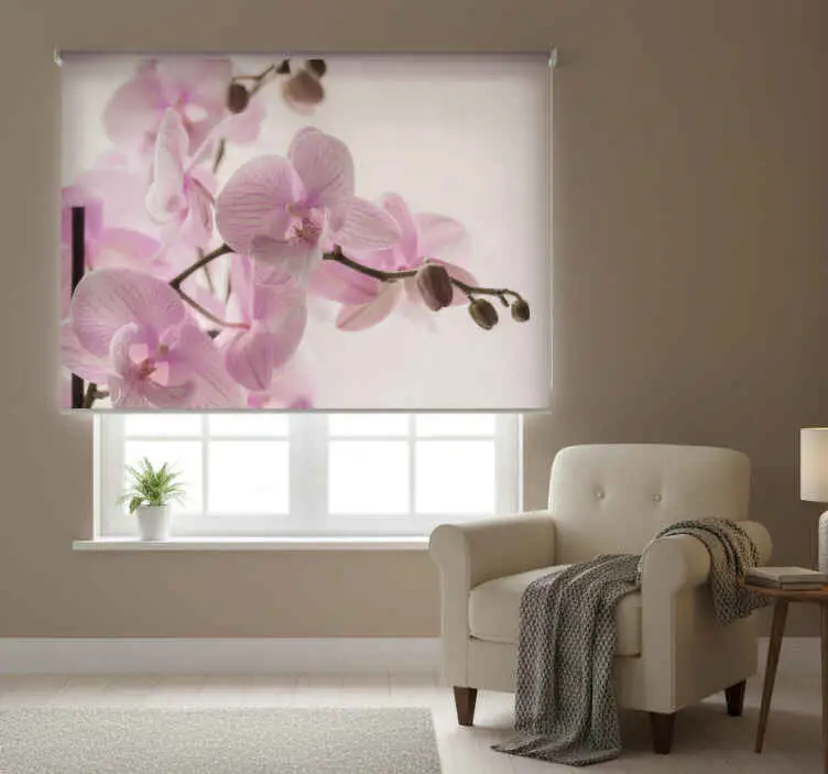 Beställ idag Rullgardin sovrum orchiddesign