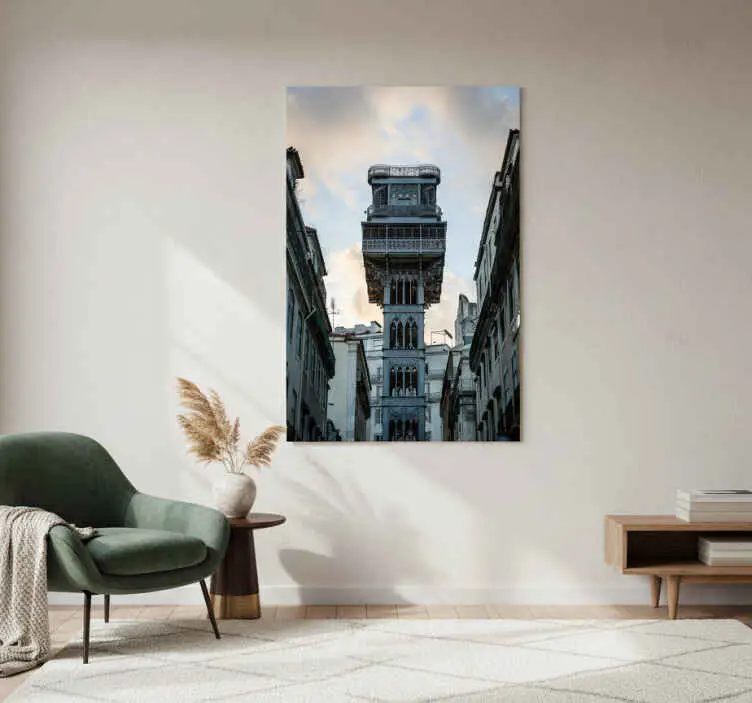 Endast idag Poster vardagsrum lisboa hiss