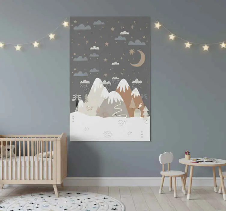 Lägg i varukorgen Poster barnrum berg