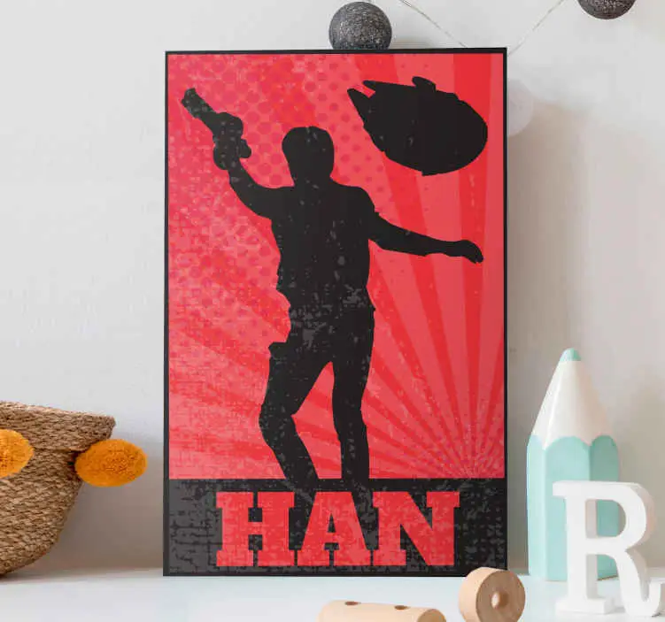Design film karaktärcanvas tavla Beställ nu