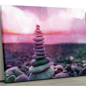 Zen stenar zencanvas tavla canvas tavla Extra rabatt