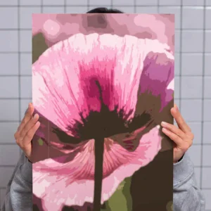 Abstrakt blomma Kanvas blommor Erbjudande