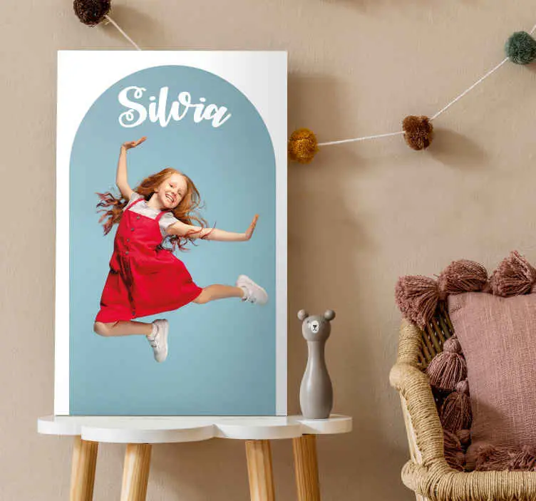 Personliga arch canvas tavla Nedsatt pris