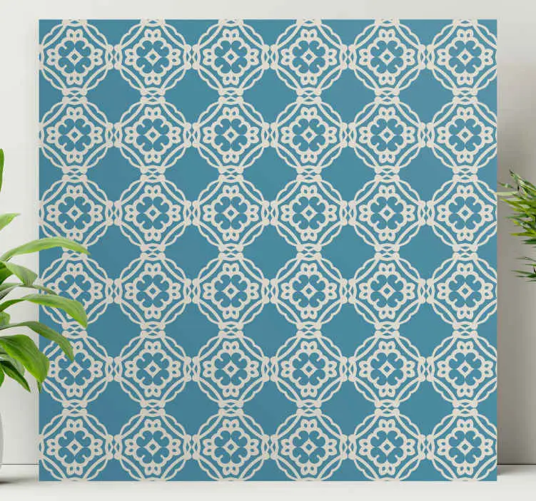 Modern kanvas geometrisk mönsterdesign Outlet