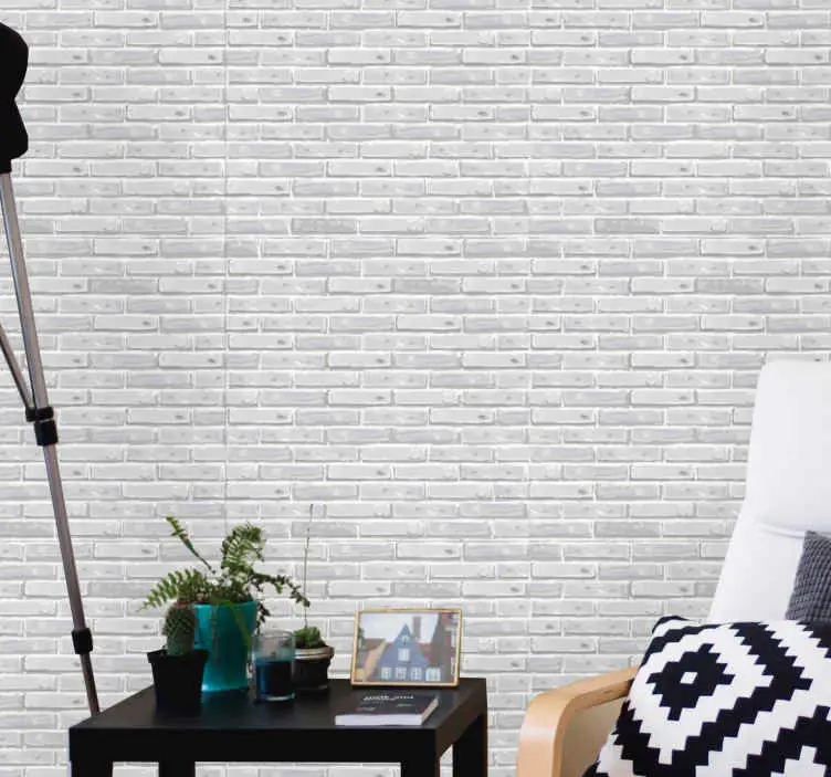 Outlet Simulering av tegelverk Tapet tegelstenar