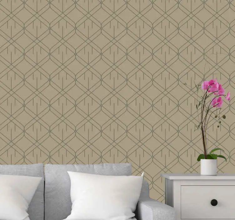 Billigare Modern texturerad design geometriska tapeter