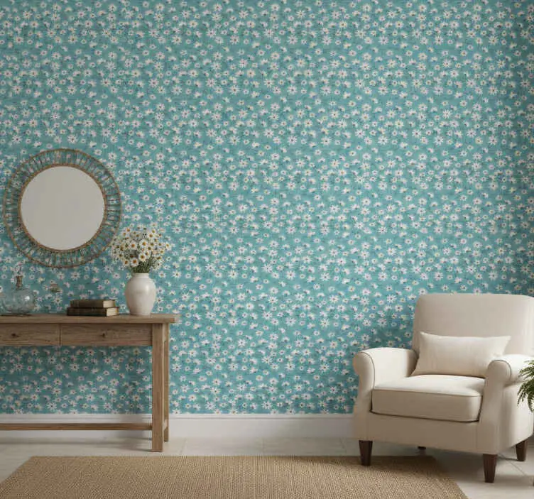 Tapet korridor "granny chic" blommor Begränsat erbjudande