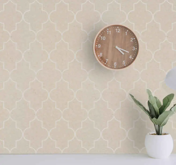 Billig Elegant beige motiv Äktenskap tapet