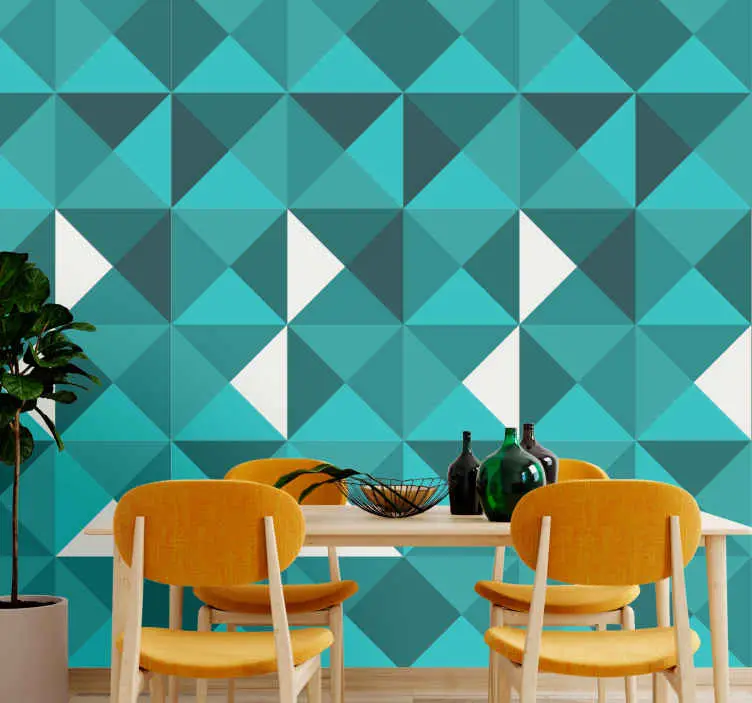 Mörkblå design lounge tapeter Köp online