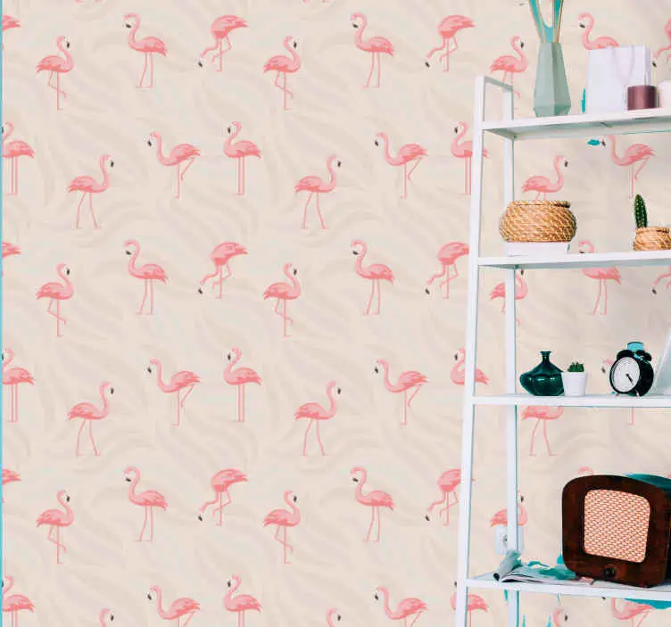 Flamingo ensemble Dyr tapet Sänkt pris