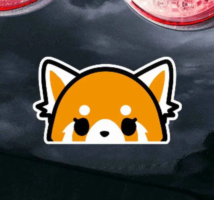 Kikar anime fox fönster dekal Fri frakt