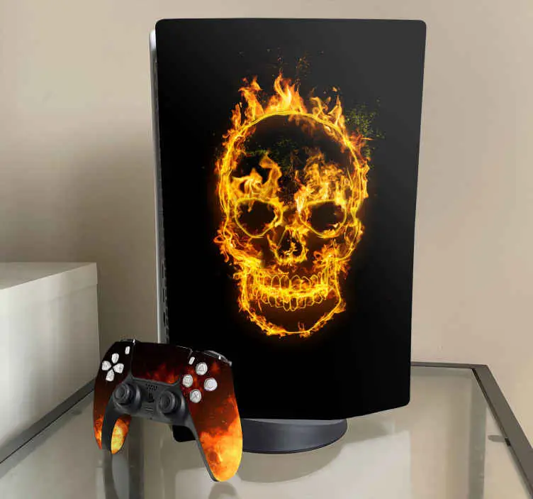 Köp online Skalle of dead playstation 5 dekal