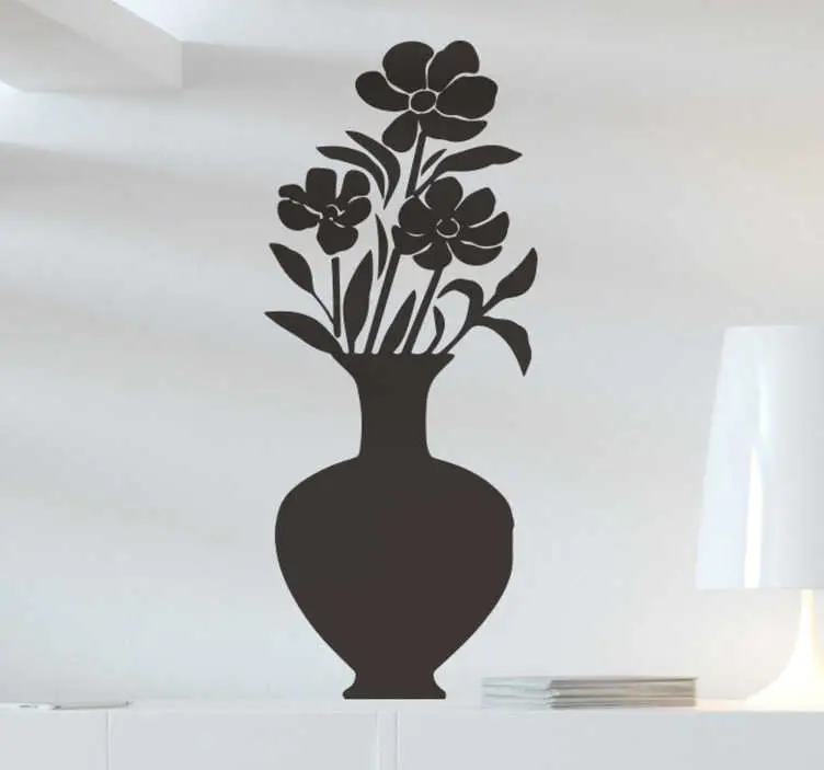 Populär Blomkruka blomma väggdekor