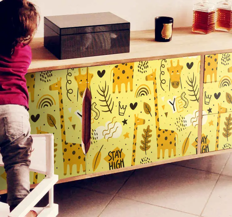 Giraff dekaler för möbler dekaler Köp nu