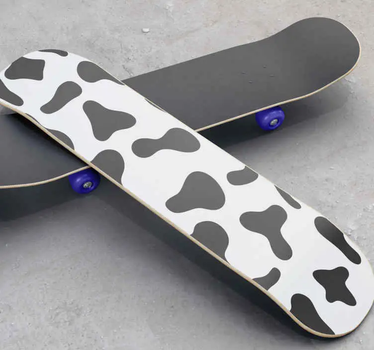 Ko tryck för skateboard vägg dekor Fynd