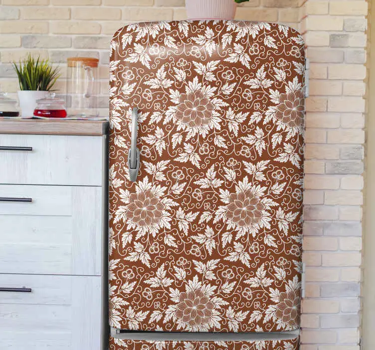 Blommig paisley mönster kylen Expressleverans