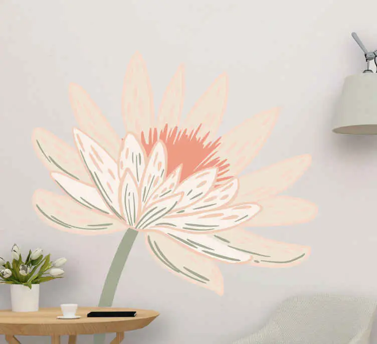 Beställ idag Enkel daisy blomma väggdekor