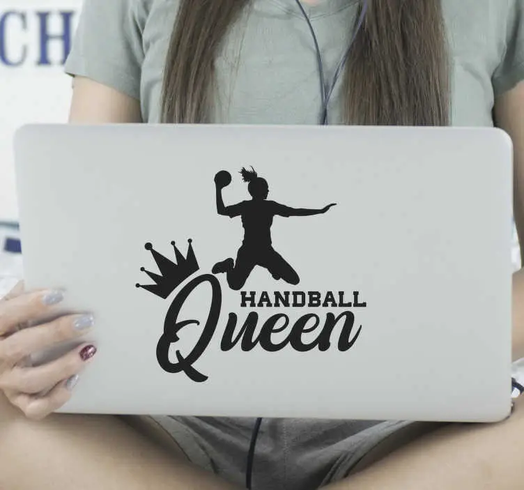 Fynd Handboll drottning laptop hud