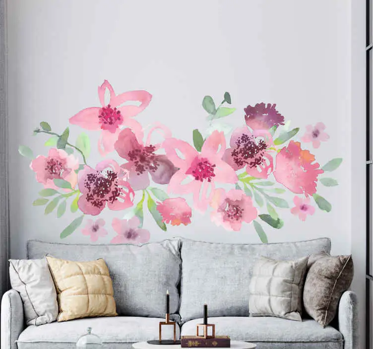 Utförsäljning Modern konst blomma vägg dekor