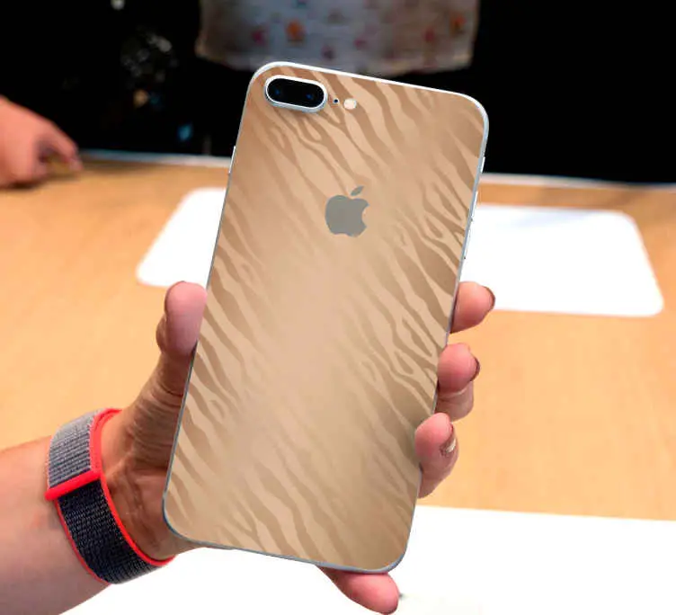Populär Brun zebra iphone dekal