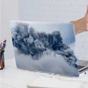 Vulkanisk rök laptop hud Beställ nu