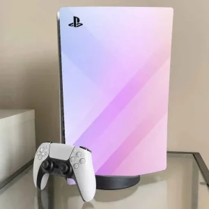 Abstrakt banner mall ps5 dekal Säker betalning