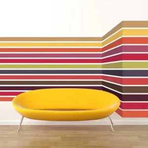 3d linjer modern vägg klistermärke Sista chansen