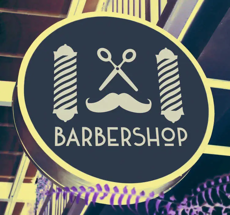 Barbershop poster banner dekal Begränsat erbjudande