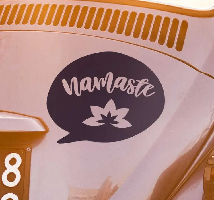 Namaste väggdekor Lägg i varukorgen