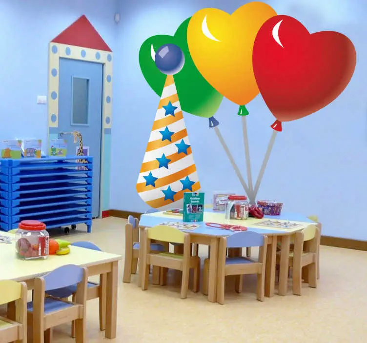 Köp online Barnfest ballonger väggdekor
