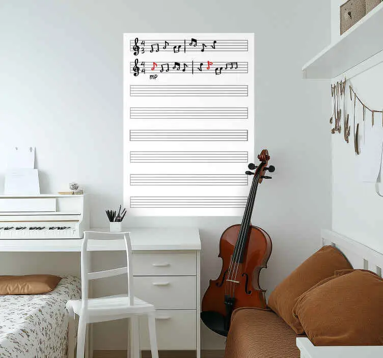Plåtsplatta med musikplåt Endast denna vecka