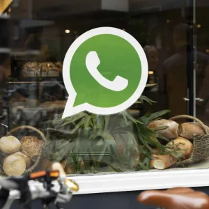 Whats app logo klistermärke Billig