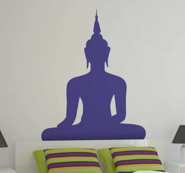 Buddha silhuett dekal Nedsatt pris
