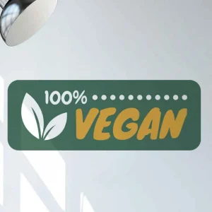 100% vegansk verkstadsdekal Billigare