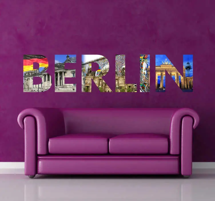 Berlinbilder dekal Nyhet