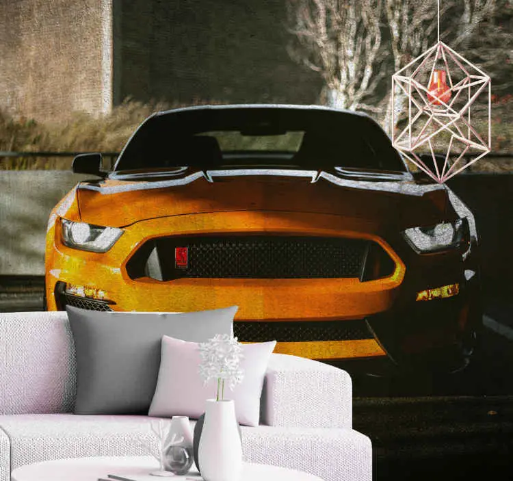 Fototapeter fordon snygg muscle car Rabatter