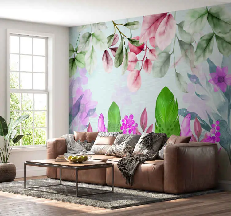 Boho plants fototapeta tapeter Endast denna vecka