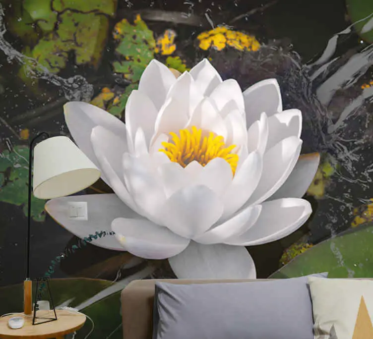 Populär Fototapeter blommor lotusblommans lugnt