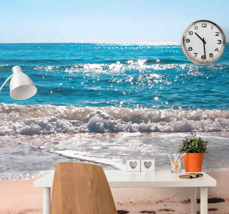 Erbjudandepris Fototapeter hav strandens lugna stund