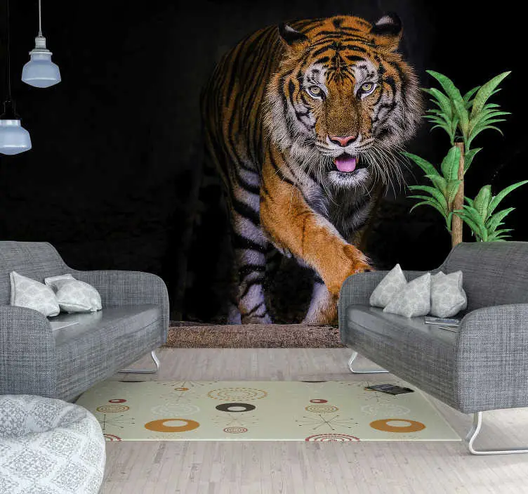 Billigare Tiger fototapet