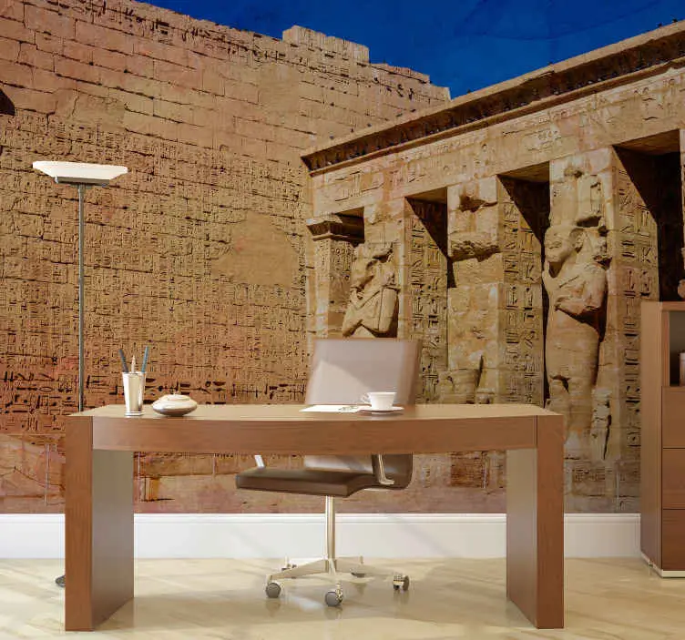 Forntida egyptiska hieroglyfer Fototapeter Afrikansk Reapris