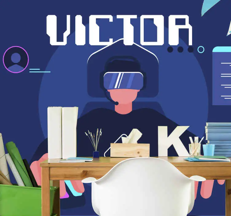 Säker betalning Virtuell verklighet för spel Fototapeter Musik