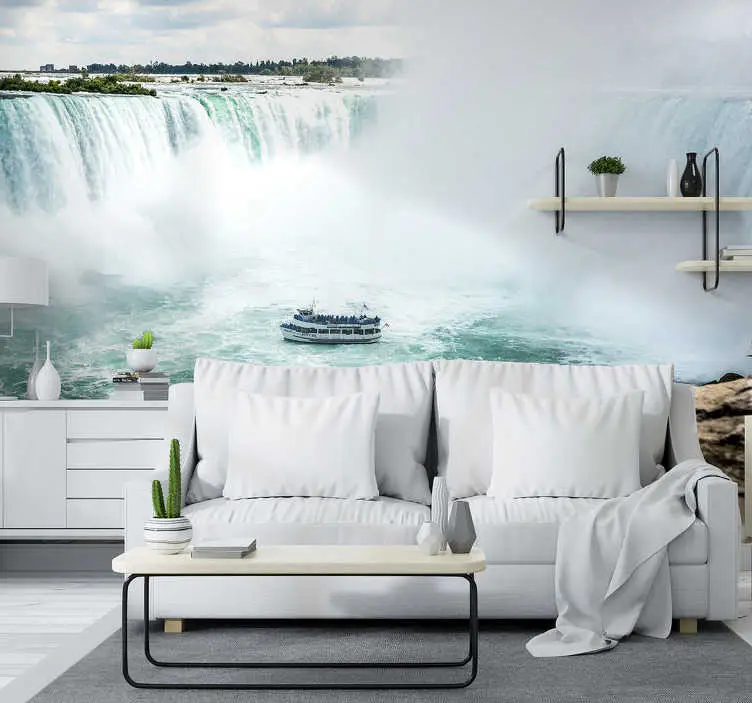 Bästa pris Niagara falls fototapet landskap