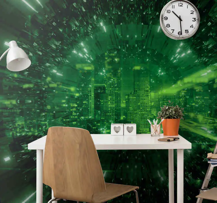 Nedsatt pris Framtid i 3d fototapeta tapet