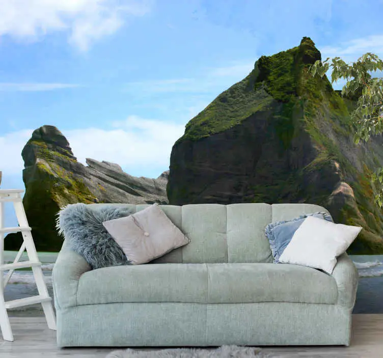Nedsatt pris Wharariki beach city fototapet
